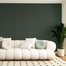 Jōbū Home Acoustic Slatted Wall Panels - Natural Wood & Vibrant Colours