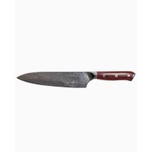 Makan 8.5" Red Ripple Chef Knife - Versatile & Ergonomic