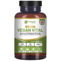 Prowise Healthcare Vegan Vital Multivitamins & Minerals | 120 Capsules