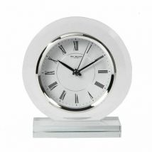 Widdop Round Glass Mantel Clock