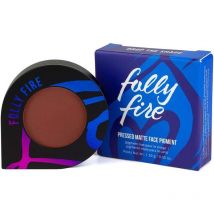 Glitz Toy Beautytech Folly Fire Pressed Matte Face Pigment - Dark Mauve