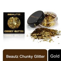 Beautz Chunky Cosmetic Glitter Pot - 5g / 10ml [gold]