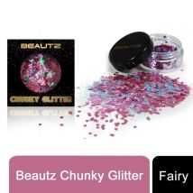 Beautz Chunky Cosmetic Glitter 10ml Pot 5g - [fairy]