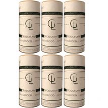 Green Laurels Natural Deodorant Pine, Sandalwood, Chocolate 40ml X 6 Tubes