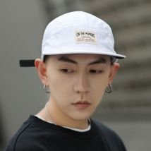 Casquette de Baseball unisexe, visière plate en coton lavé, casquette à rabat, carte Hip Hop pour jeunes, cinq panneaux, casquettes Premium