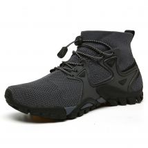 2025 Travel High-top Outdoor Hiking Large Size Mountain Mesh Sports Climbing Amphibious Trekking Shoes
