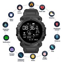 2024 FD68S Watch Men Women Bluetooth Smartwatch Touch Smart Fiess Bracelet Connected Watches For IOS Android