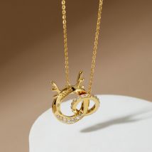 Collier en argent sterling pour femme, bois de Mobius, design de niche haut de gamme, style ins, accessoires de bijoux de tempérament