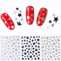 BeautyLife 3D Nail Slider Stars Stickers Glitter Brillant Ongle Décoration pour Femme