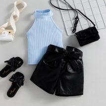 Baby clothes Two-piece lederhosen suit for kids and girls