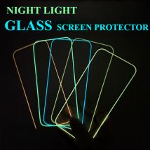 Luminous Airbag Screen Protector For 1615 Mobile Phone Screen Protector IPhone16/15/14/13 Fluorescent Tempered 14promax Color 16plus Explosion-proof