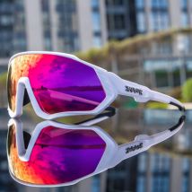 New Kapvoe Cycling Glasses, Outdoor Sports Polarized Eye Protection Goggles, Road Mountain Bike Glasses