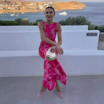 Robe d'été brodée sans manches pour femme, coupe droite, idéale pour les vacances