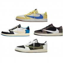 Nike.s Air Jordan 1 Low Medium Olive OG Canary TravisXscott Sports Retro Basketball ShoeS Athletic Sneakers Trainers Black Toe Shadow