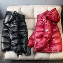 Vêtements pour hommes Nouvelle étiquette en direct Veste épaisse en duvet Hommes et femmes Veste d'hiver brillante en duvet de canard pour couple