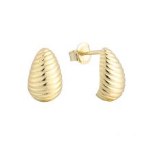 Personality Exaggerated Semi Circular Hollow Earrings Fashionable Temperament Metal Retro Earrings Circle Earrings Ladies Earrings