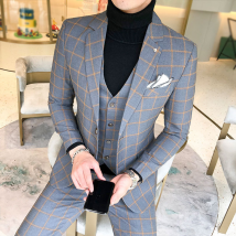 Vêtements pour hommes costume costume de mariage grande taille