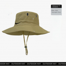Chapeau de soleil Nlke pour homme, chapeau d'été à larges bords, pliable, en maille respirante, pour la pêche en plein air