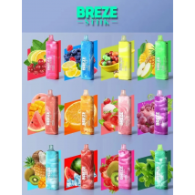 2023 Original Breze Stiik BS8500 Puffs E Cigarettes 2% Mesh Coil Jetable Vape Pen avec batterie rechargeable 600mAh 17ml Breeze Pro Edition 2000