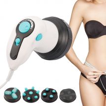 Pistolet de massage électrique anti-cellulite infrarouge 4 en 1, pistolet de massage, ceintures et pinces à rouleau 3D Muskel, appareil pour faire des exercices de massage