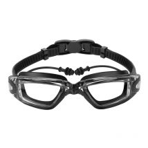 Lunettes de natation haute définition antibuée à grande monture, équipement de natation étanche pour hommes et femmes