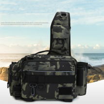 Sacs de pêche pour hommes, sac à bandoulière simple, sac banane, leurres de pêche, équipement de rangement utilitaire, leurres de pêche, sacs d'extérieur