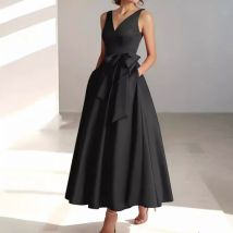 Vêtements pour femmes Robe de soirée pour femmes Anniversaire Hôtesse Col Célébrité Tenue quotidienne Robe Slim