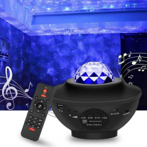 Bluetooth Music LED Star Sky Projector Galaxy Starry Night Light For Kids Room Bedroom