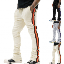 Vêtements pour hommes Pantalons décontractés pour hommes avec pantalons évasés Pantalons de sport Pantalons longs pour hommes Pantalons slim Mode