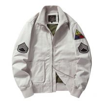 Vêtements pour hommes Combinaison de réservoir Fury Veste de travail rétro pour hommes Veste de pilote Uniforme militaire Costume de baseball