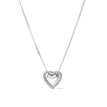 Women's Jewelry Love Necklace Commuting Versatile Design High Grade Titanium Steel Cold Style Clavicle Necklace