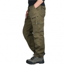 Vêtements pour hommes pantalons décontractés pantalons droits amples