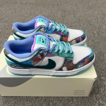 Futura Laboratories X Nike Dunk SB, Fashionable And Trendy, Comfortable Casual Sports Shoes, Unisex
