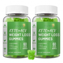 Dayneer Vegan Keto + ACV Detox Minceur Perte de Poids Ventre Plat Gummies Brûle les Graisses