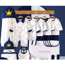 Coffret cadeau de vêtements pour mère et enfant de 0 à 3 mois, 6, printemps, automne et été, fournitures pour nouveau-né