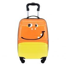 Valise à roulettes pour enfants à la mode 18 pouces mignon sac de voyage stéréoscopique 3D roue universelle