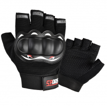 Cycling gloves men's spring and summer full-fingered outdoor sports fitness motorcycle gloves hard shell non-slip tactical half-finger gloves