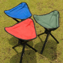 Portable Folding Stool Compact Triangle Camping Chair For Fishing Picnics Outdoor Activities Lightweight Foldable Seat