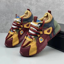 Nouvelles chaussures pour hommes décontracté haut sac semelle chaussures mode tendance chaussures de ville absorption des chocs super chaussures pour hommes