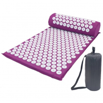Tapis de yoga Coussin de massage d'acupuncture Tapis de yoga d'acupuncture Coussin de massage d'acupuncture de point d'acupuncture Tapis de sport Oreiller d'acupuncture Tapis d'acupuncture de yoga