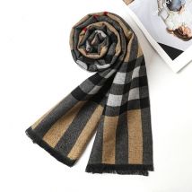Winter Birthday Young Gift Boyfriend Neck Warmth Middle aged and Elderly Men's Scarf