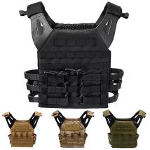 Gilet tactique léger JPC Gilet de combat amphibie multifonctionnel, équipement d'extérieur camouflage