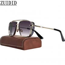 Steampunk For Men Vintage Punk Sunglasses Women Trendy Square Fashion Glasses Luxe Gafas De Sol Hombre