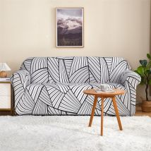Elastic full-cover milk silk printed sofa cover universal four seasons sofa cover sofa cover full cover double sofa hat
