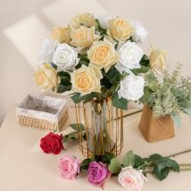 INS style chérie rose fleur artificielle fabricant décoration de la maison mariage transfrontalier en gros fleur artificielle MW60004