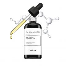 Sérum COSRX Pure Vitamin C 23% avec vitamine E et acide hyaluronique, sérum éclaircissant et hydratant pour le visage pour les ridules, le teint irrégulier et la peau terne