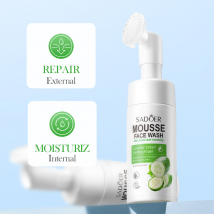 All English SADOER Cucumber Amino Acid Cleansing Mousse Delicate foam Facial Cleanser