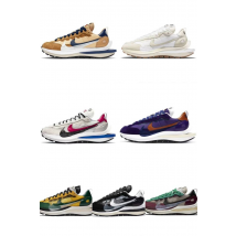 Sacai X Nike Vaporwaffle Sail Sport Waffle, baskets de course à pied, de marche et d'athlétisme pour hommes et femmes