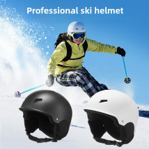 Nouveaux casques de ski légers à une ou deux planches pour hommes et femmes, taille réglable et casque chaud