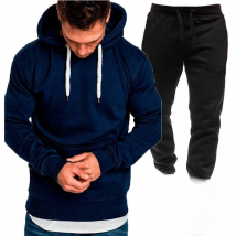 Sweat-shirt à capuche pour homme, veste de sport décontractée, sweat-shirt de couleur unie pour homme